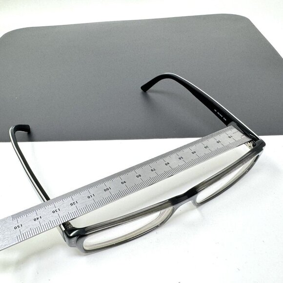 Gucci GG1576 EOK Black Rectangular Eyeglass Frame Italy 55-15-145 GG 1576 - Picture 9 of 11